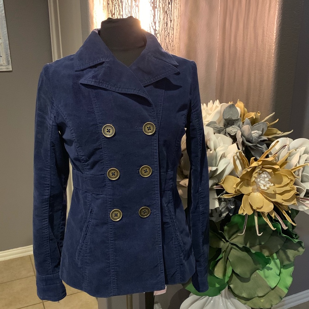 Corduroy Navy Blue Jacket